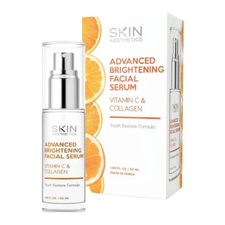 Skin Aesthetics Advanced Brightening Facial Serum With Vitamin C & Collagen