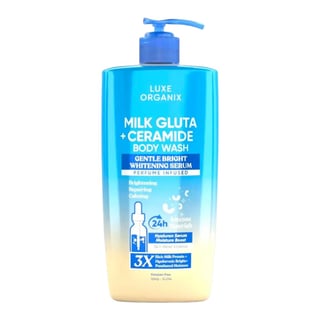Luxe Organix Milk Gluta + Ceramide Body Wash