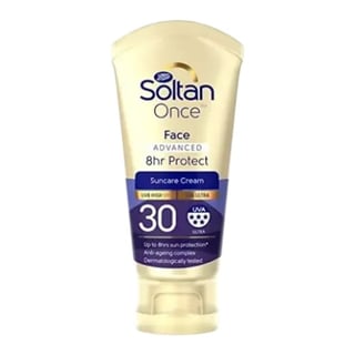 Boots Soltan Once Advanced Face 8Hr Protect SPF30 Sun Cream