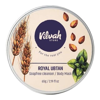 Vilvah Royal Ubtan Soapfree Cleanser Body Mask
