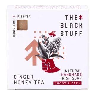 The Black Stuff Ginger Honey Tea Natural Handmade Irish Soap