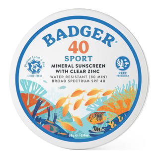 Badger Sport Mineral Sunscreen Tin SPF 40