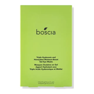 boscia Triple Hyaluronic and Honeydew Moisture-Boost Gel Eye Masks