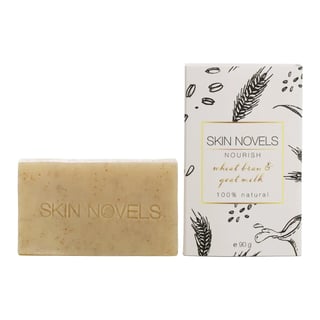 Skin Novels Nourish Wheat Bran & Goat Milk Natural Soap