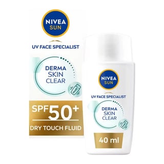 Nivea UV Face Derma Blemish Skin Clear Sun Fluid SPF 50+