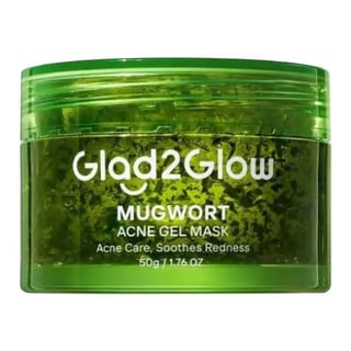 Glad2Glow Mugwort Acne Gel Mask