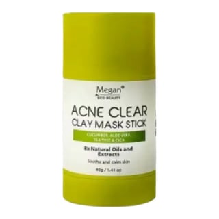 Megan Beauty Eco Beauty Acne Clear Clay Mask Stick