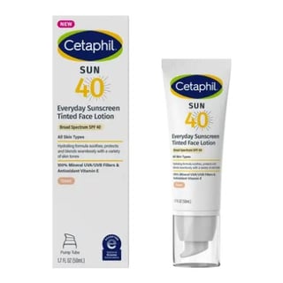 Cetaphil Everyday Sunscreen Tinted Face Lotion SPF 40