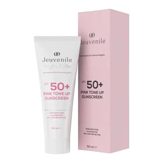 Jeuvenile Pink Tone Up Sunscreen SPF 50+
