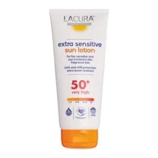 Lacura Extra Sensitive Sun Lotion SPF50+