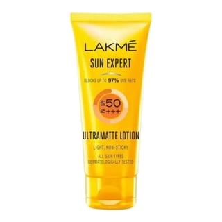 Lakme Sun Expert SPF 50 PA+++ واقٍ من الشمس بتركيبة لوشن فائقة الطفوية