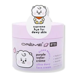 The Creme Shop BT21 BABY RJ Purple Water Crème Klean Beauty