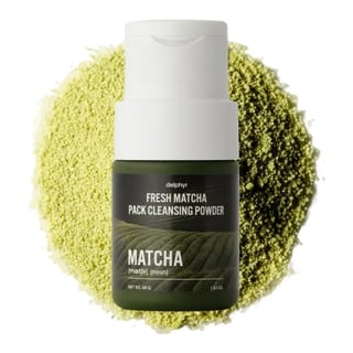 Delphyr Fresh Matcha Pack Cleansing Powder