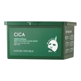 Nature Republic Green Derma Mild Cica Daily Mask Sheet