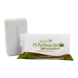 DermaHarmony 2% Pyrithione Zinc (ZnP) Shea Butter Bar Soap