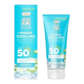Fresh Skinlab Jeju Aloe Ice 3 In 1 Niacinamide Cooling UV Sunscreen SPF 50