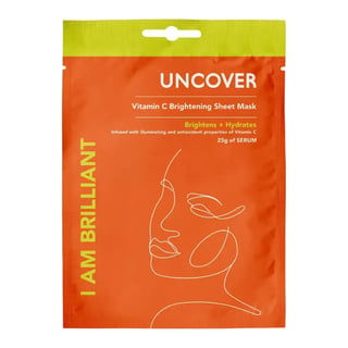 Uncover I Am Brilliant Vitamin C Brightening Sheet Mask