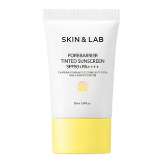 スキンアンドラブ ポアバリア ティンテッド サンスクリーン SPF50+ PA++++