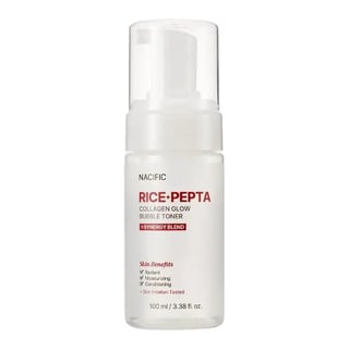 Nacific Rice + Pepta Collagen Glow Bubble Toner