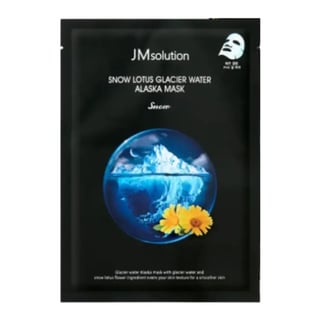 JMsolution Snow Lotus Glacier Water Alaska Mask