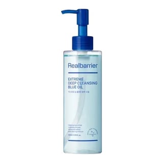 Real Barrier Extreme Deep Cleansing Blue Oil