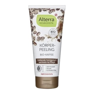 Alterra Naturkosmetik Body-Peeling Bio-Kaffee Body Scrub with Natural Coffee