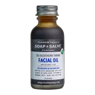Chagrin Valley Soap & Salve Facial Oil: Sea Buckthorn Tamanu