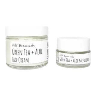Wild Botanicals グリーンティー + アロエ フェイスクリーム