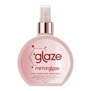 Glaze MirrorGlaze 4-in-1 Super Sleek Anti-Frizz Shine Spray with Heat Protector