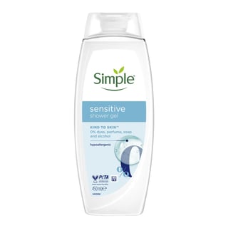Simple Skincare Kind To Skin Sensitive Shower Gel