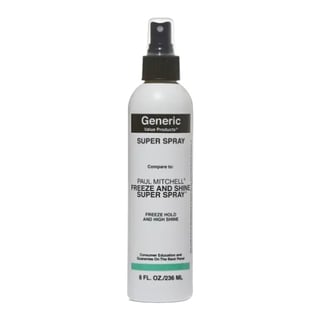 Generic Value Products Super Spray Compare to Paul Mitchell Freeze and Shine Super Spray