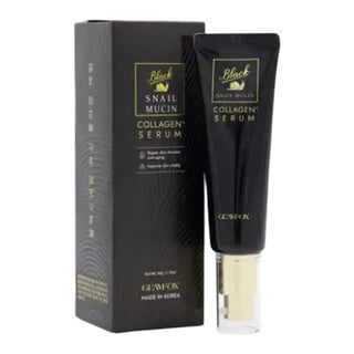 GLAMFOX Black Snail Mucin Collagen Serum