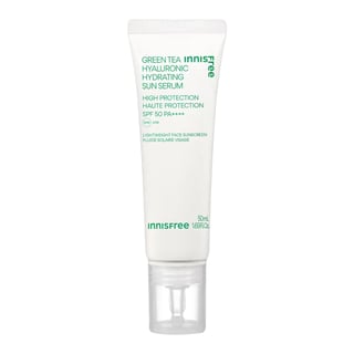 innisfree Green Tea Hyaluronic Hydrating Sun Serum SPF 50