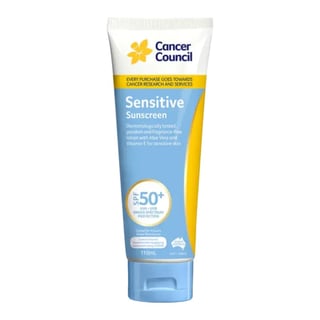 Cancer Council Sensitive Sunscreen SPF50+
