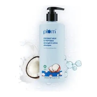 Plum Goodness Coconut Milk & Peptides Strength & Shine Shampoo