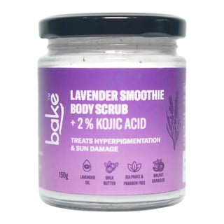 Bake Lavender Smoothie Body Scrub With 2% Kojic Acid
