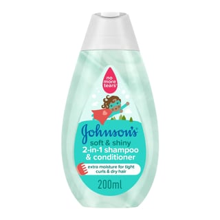 Johnson's Baby Soft & Shiny 2-In-1 Shampoo & Conditioner