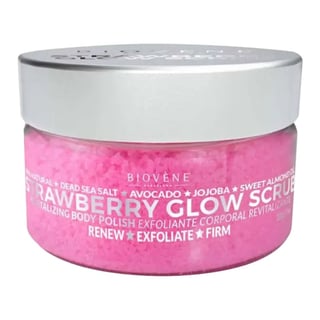Biovène Barcelona Strawberry Glow Scrub Revitalizing Body Polish