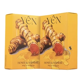 Yen Aura Skin Clearing Honey & Turmeric Bar
