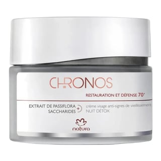 Natura Creme Para O Rosto 70+ Noite Antirrugas - Chronos