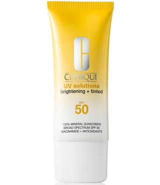 Clinique UV Solutions Brightening + Tinted Mineral Sunscreen SPF 50 PA+++