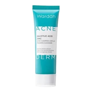 Wardah Acnederm Acne Clearing Low pH Foaming Cleanser