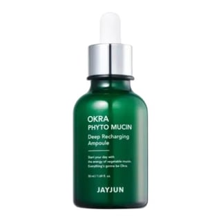 Jayjun Cosmetic Okra Phyto Mucin Deep Recharging Ampoule