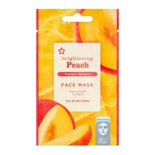 Superdrug Brightening Peach Face Mask