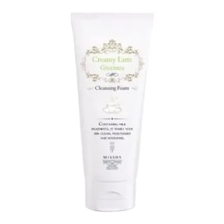 Missha Creamy Latte Green Tea Cleansing Foam