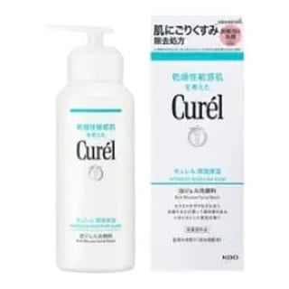 Curel Rich Mousse Facial Wash