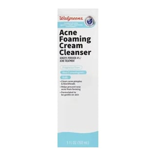 Walgreens Acne Foaming Cream Cleanser