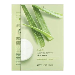 Face Republic Sleeping Beauty Face Mask Soothing Aloe Extract