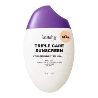 Facetology Triple Care Tinted Sunscreen SPF 50
