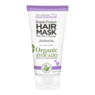 Biovène Barcelona The Conscious Niacinamide Repair-Protect Hair Mask Damage & Hair Fall Organic Avocado